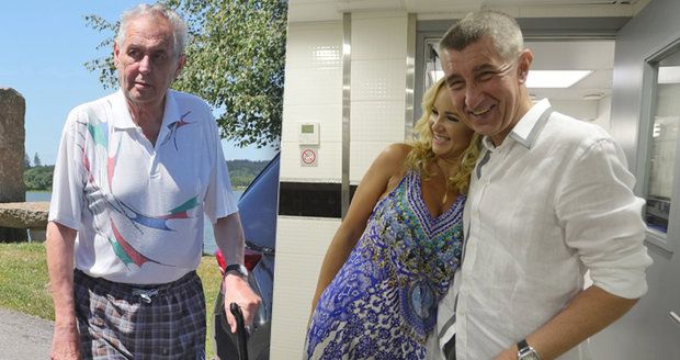 Babiš bere rodinu do Řecka, Zeman i Ovčáček mají také volno. Hamáček byl na Sardinii