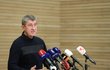 Andrej Babiš komentoval vítězství Miloše Zemana ve 2. kole prezidentských voleb v Sokolovně v Průhonicích