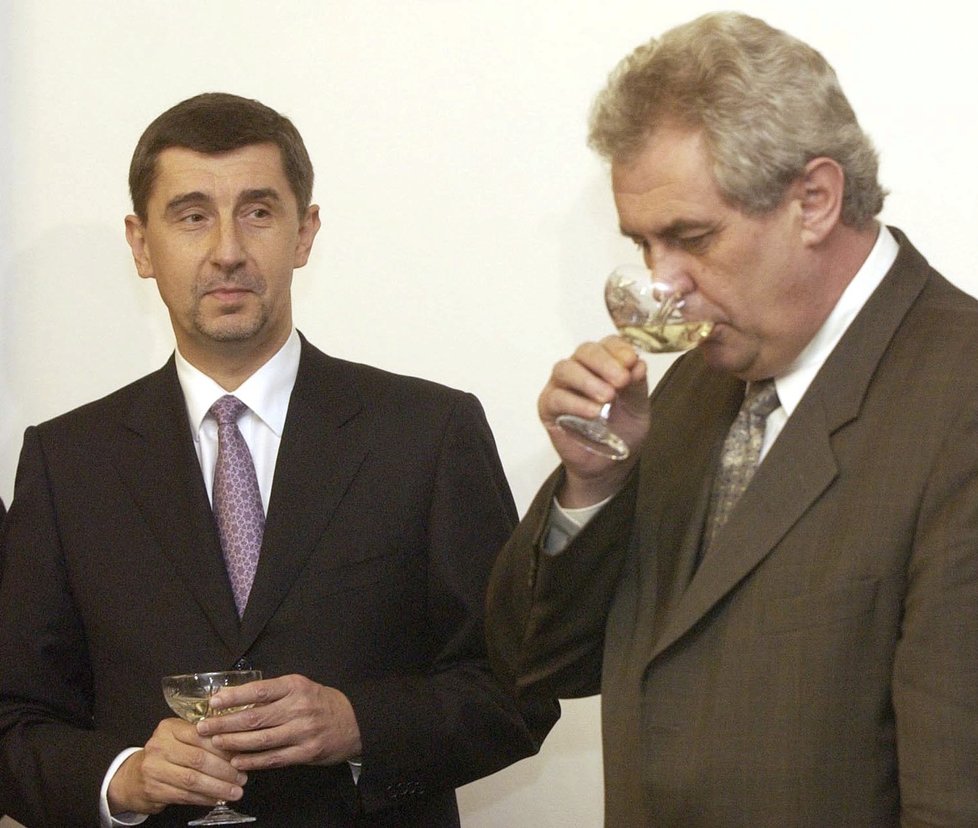 Andrej Babiš v roce 2002 v době, kdy se prodával Unipetrol.