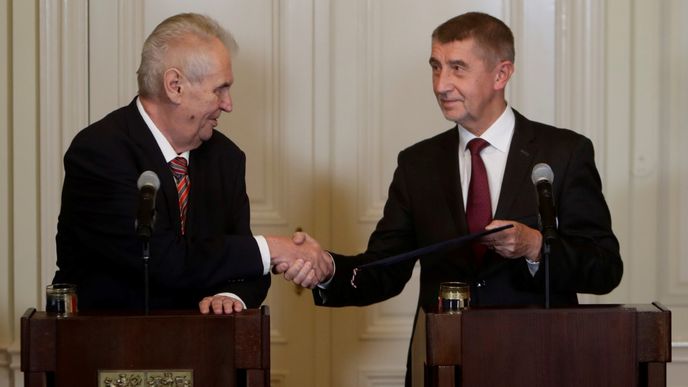 Miloš Zeman a Andrej Babiš