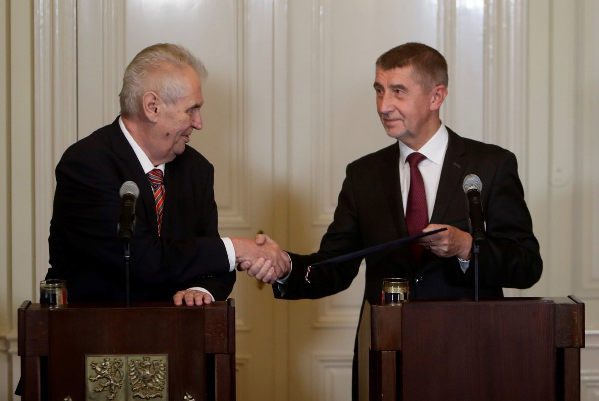 Prezident Miloš Zeman pověřil Andreje Babiše vyjednáváním o sestavení vlády.