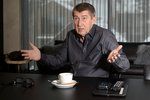 Andrej Babiš při rozhovoru pro Blesk