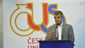 Ministr financí Andrej Babiš na valné hromadě České unie sportu