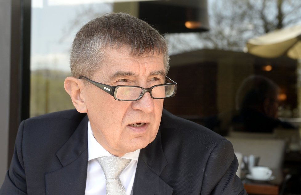 Vicepremiér a ministr financí Andrej Babiš (ANO).