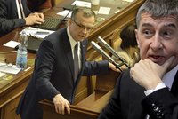 Babiš: Akorát jste kradli, říkal Kalouskovi! Pak ho ale pochválil