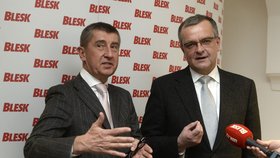 Babiš a Kalousek: Podali si ruce a pak přišla tvrdá hádka o peníze!