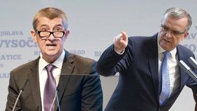 Andrej Babiš vs. Miroslav Kalousek: Šéf TOP 09 se do Babiše opřel kvůli odposlechům