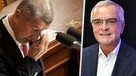 Miroslav Kalousek se zastal brečícího šéfa ANO Andreje Babiše (ANOú.