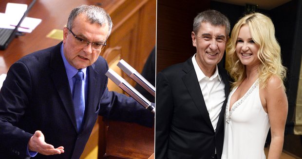 Babiš tweetuje: Radši budu s dětmi než poslouchat ožralého Kalouska