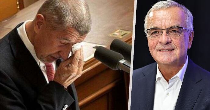 Miroslav Kalousek se zastal brečícího šéfa ANO Andreje Babiše (ANOú.