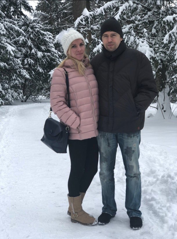 Andrej Babiš mladší a jeho snoubenka Jelizaveta