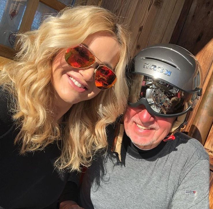 Andrej Babiš na zimní dovolené v únoru 2019: S manželkou Monikou vyrazili do Alp