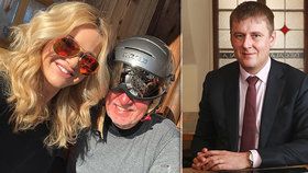 Andrej Babiš tráví dovolenou s manželkou Monikou v Alpách, na mnichovskou konferenci vyráží ministr Petříček