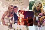13 fotek, které otřásly Čapím hnízdem: Monika ukázala nej momentky ze svatby.