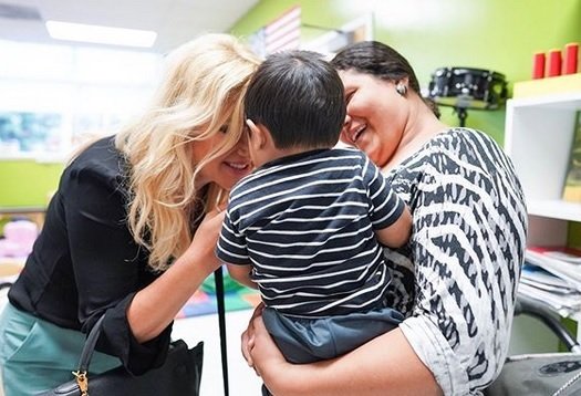 Monika Babišová v americkém Bostonu navštívila centrum pro svobodné matky