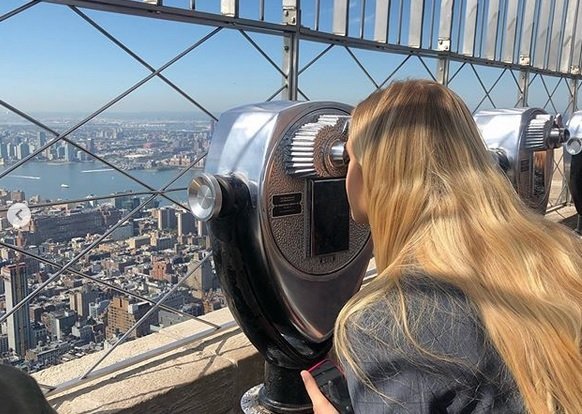 Premiérova žena Monika Babišová se na instagramu pochlubila fotkami z USA: Skvostný výhled z Empire State Building
