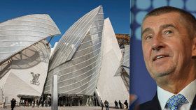 Andrej Babiš by rád v Česku supermoderní muzeum – po vzoru Nadace Louise Vuittona v Paříži.