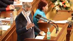 Jednání o nedůvěře vládě: Andrej Babiš (3.6.2021)