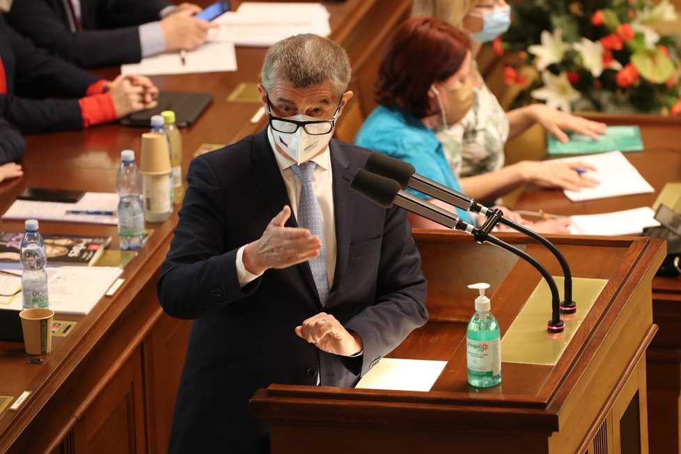 Jednání o nedůvěře vládě: Andrej Babiš (3. 6. 2021)