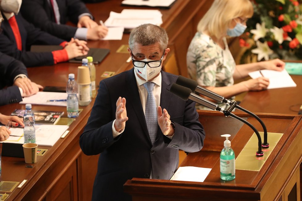 Jednání o nedůvěře vládě: Andrej Babiš (3.6.2021)