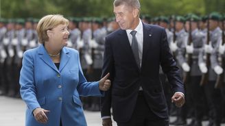 Merkelová: Vztahy Česka a Německa jsou výborné, sporným bodem zůstávají běženci