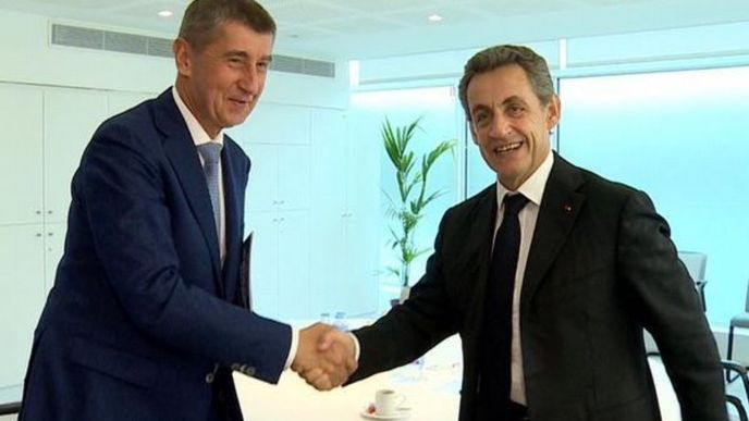 Andrej Babiš, Nicolas Sarkozy