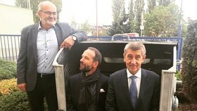 Andrej Babiš s primátorem Ostravy Tomášem Macurou (oba ANO)