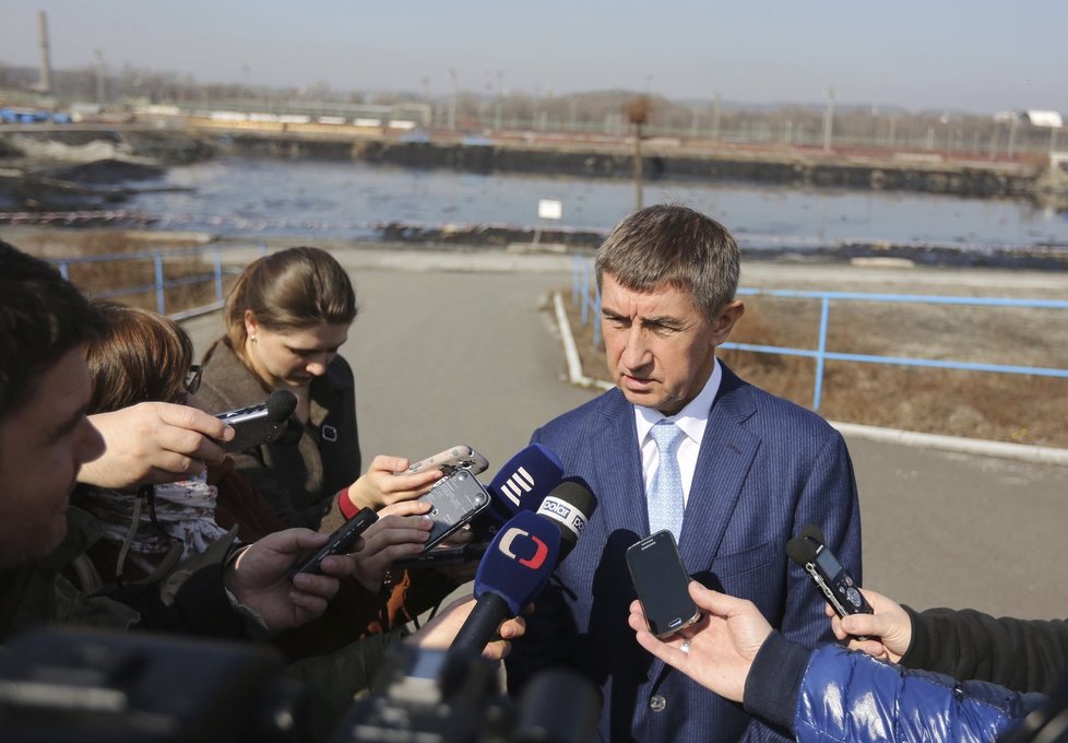 Andrej Babiš na Ostravsku