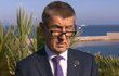 Premiér Andrej Babiš komentoval v italském Palermu kauzu svého syna Andreje mladšího