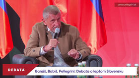 Andrej Babiš (ANO) přijel osobně podpořit Petera Pellegriniho před 2. kolem prezidentských voleb na Slovensku
