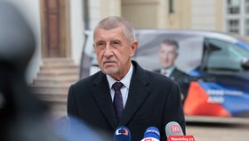 Andrej Babiš (ANO) vyrazil na Hrad na jednání s Petrem Pavlem (27.10.2025)