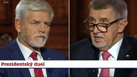 Petr Pavel vs. Andrej Babiš na ČT (22.1.2023)