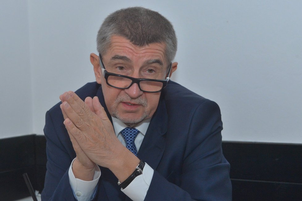 Andrej Babiš při rozhovoru pro Blesk