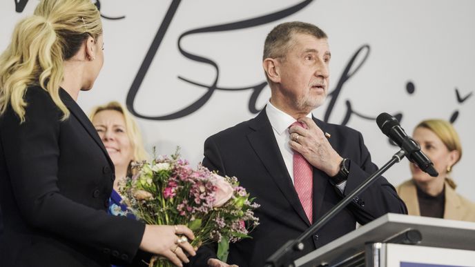 Neúspěšný kandidáta na prezidenta Andrej Babiš (ANO).