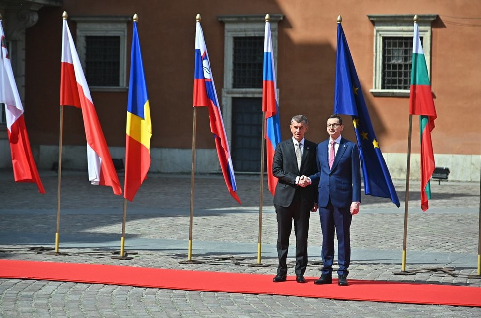 Premiér Andrej Babiš (ANO) vyrazil 1. května 2019 do Polska