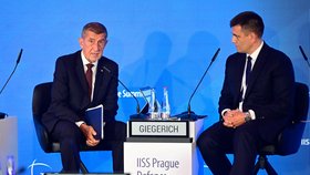 Andrej Babiš na Pražském obranném summitu (17. 9. 2026)