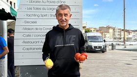 Andrej Babiš na trzích ve Francii (květen 2023)
