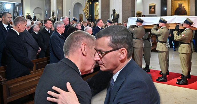 Andrej Babiš vyrazil do Varšavy na pohřeb otce polského premiéra Morawieckého