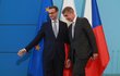 Český premiér Andrej Babiš na návštěvě Polska s premiérem Mateuszem Morawieckim Český premiér Andrej Babiš na návštěvě Polska s premiérem Mateuszem Morawieckim