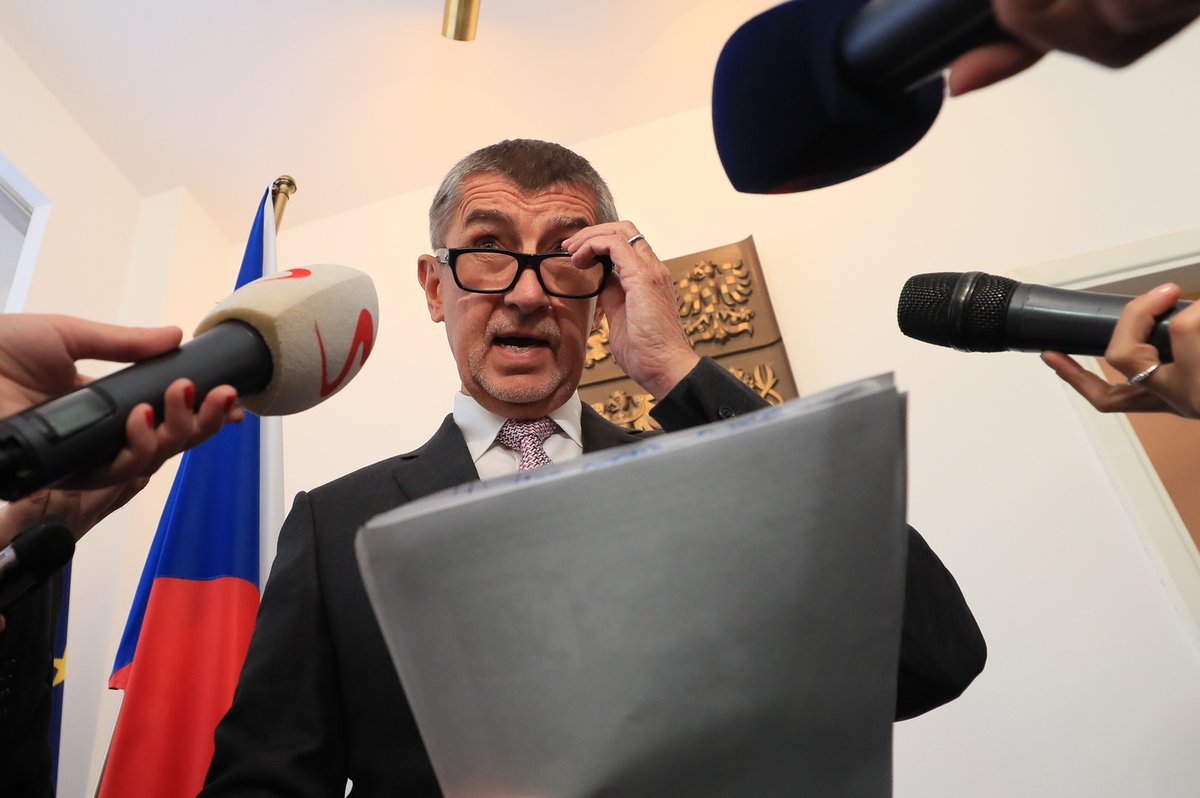 Premiér Andrej Babiš 