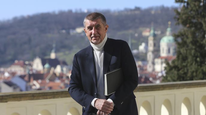 Premiér v demisi Andrej Babiš (ANO)