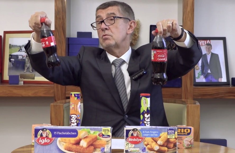 Andrej Babiš (ANO) se před eurovolbami chytil také tématu dvojí kvality potravin.