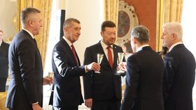 Jmenování Andreje Babiše premiérem (9. 12. 2025)