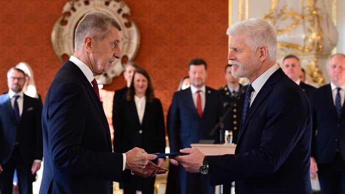 Jmenování Andreje Babiše premiérem (9. 12. 2025) Jmenování Andreje Babiše premiérem (9. 12. 2025)