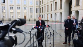 Andrej Babiš (ANO) na Hradě po jmenování premiérem (9.12.2025)