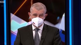 Premiér Andrej Babiš promluvil na CNN Prima News o tom, že jeho rodině vyhrožovali zabitím (28.2.2021)