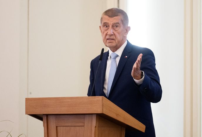 Andrej Babiš (ANO) na poradě českých velvyslanců v Černínském paláci (24.8.2026) Andrej Babiš (ANO) na poradě českých velvyslanců v Černínském paláci (24.8.2026)