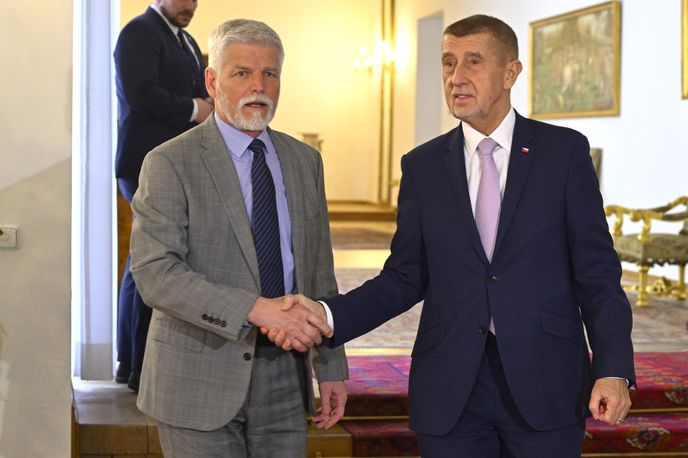 Andrej Babiš (ANO) jednal na Hradě s prezidentem Pavlem mj. o rozpočtu 2026 (17.3.2026) Andrej Babiš (ANO) jednal na Hradě s prezidentem Pavlem mj. o rozpočtu 2026 (17.3.2026)