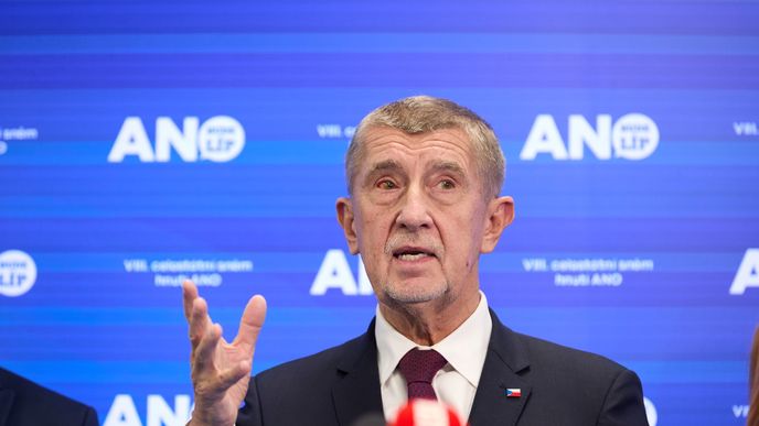 Andrej Babiš na sněmu ANO (leden 2026) Andrej Babiš na sněmu ANO (leden 2026)