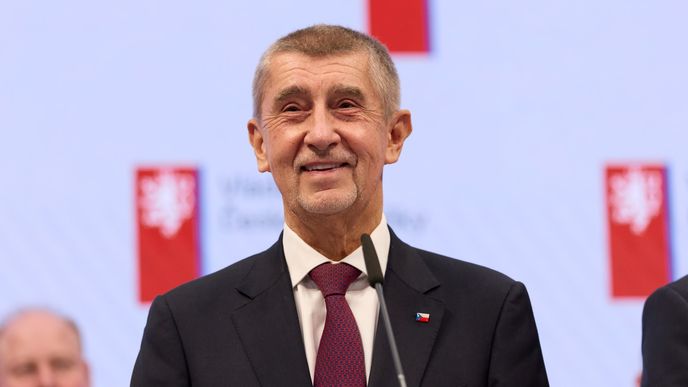 Premiér Andrej Babiš (ANO) (prosinec 2025) Premiér Andrej Babiš (ANO) (prosinec 2025)